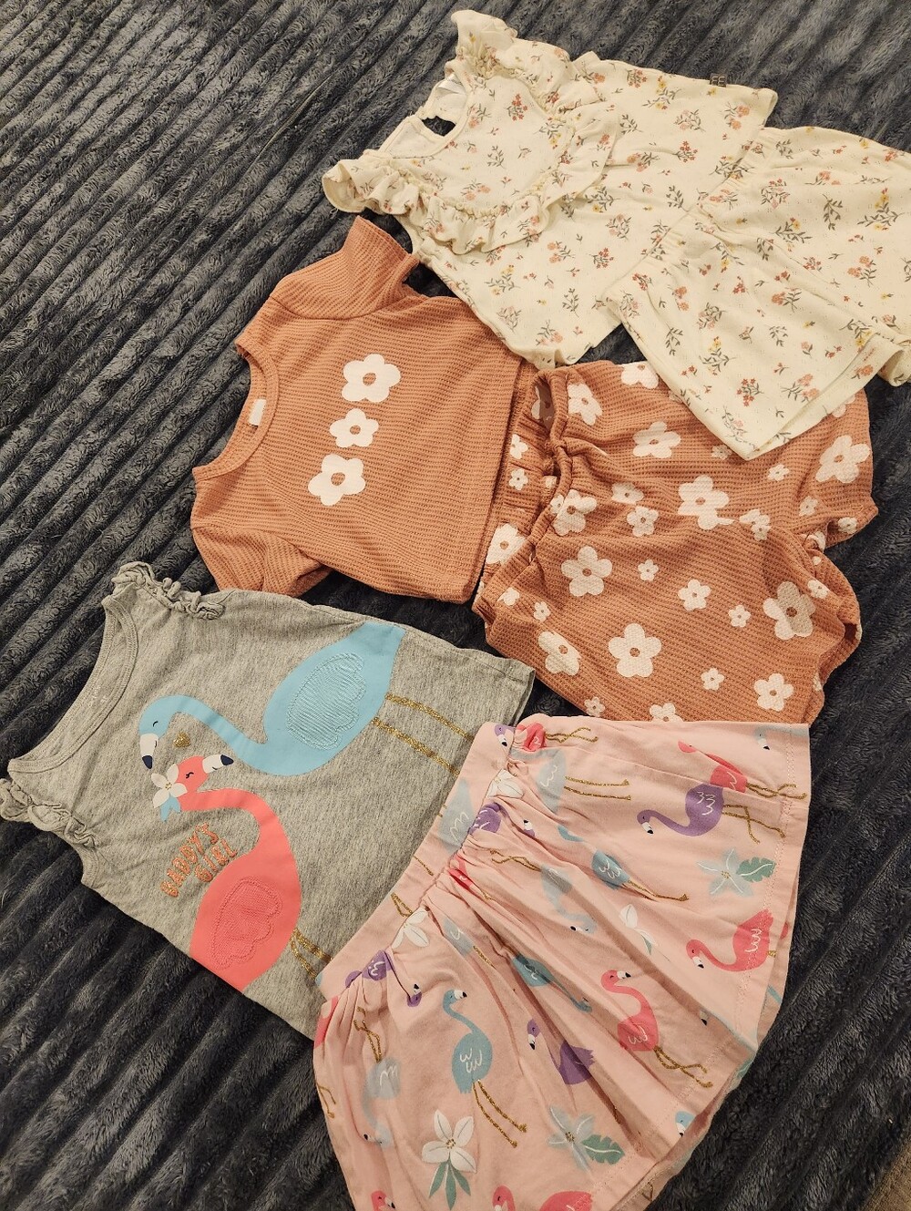 Girls Summer Outfit Bundle, Size 3T
